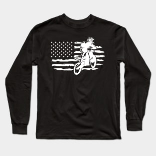 American Dirt Bike Long Sleeve T-Shirt